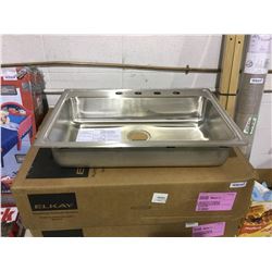 Elkay Classic Stainless Steel Single Bowl Drop-in Sink Model: LRADQ3122654