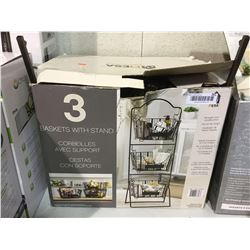 3-Tier Basket Stand