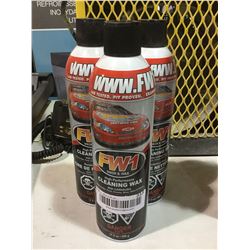FW1 High Performance Cleaning Wax (496g) Lot of 3