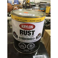 Krylon 3.78L gloss yellow paint