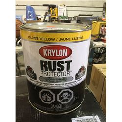 Krylon 3.78L gloss yellow paint