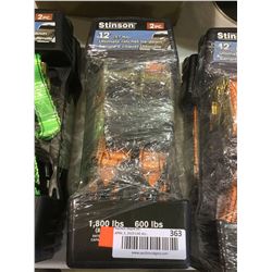 Stinton Ratchet Tie Down Strap Set