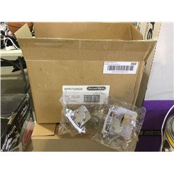 Case lot of 25 pair nickel Cabinet Hinges