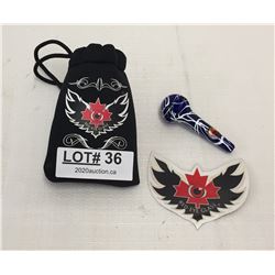 RED EYE GLASS PIPE