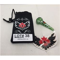 RED EYE GLASS PIPE