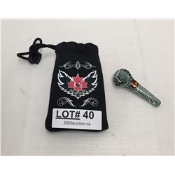 RED EYE GLASS PIPE