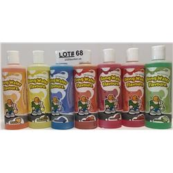 LOT OF 7 BONG WATER FLAVOURS