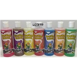 LOT OF 7 BONG WATER FLAVOURS