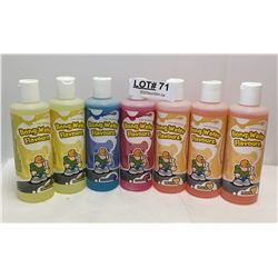 LOT OF 7 BONG WATER FLAVOURS