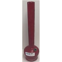 OLD SCHOOL RED SLAYER FROSTED BONG