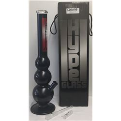 HYPE GLASS BONG -METALLIC-APPROX 22"