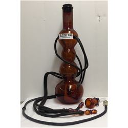 RED EYE GLASS HOOKAH-AMBER