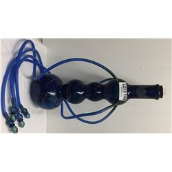 RED EYE GLASS HOOKAH - BLUE