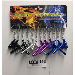 12 FASHION PIPE PENDANTS - SMALL HUBEI PIPE SERIES