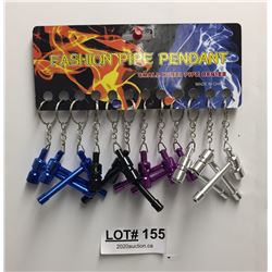 12 FASHION PIPE PENDANTS - SMALL HUBEI PIPE SERIES