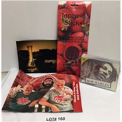 3CD BOB MARLEY SET/STRAWBERRY INCENCE STICKS/CHEECH & CHONG 2015 MISC