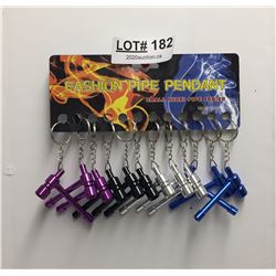 FASHION PIPE PENDANTS X12 - IN BOX