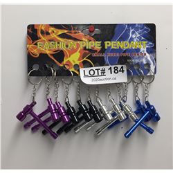 FASHION PIPE PENDANTS X12 - IN BOX