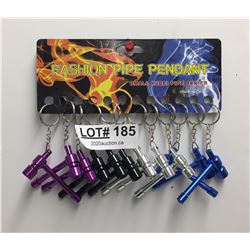 FASHION PIPE PENDANTS X12 - IN BOX