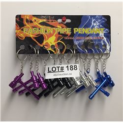 FASHION PIPE PENDANTS X12 - IN BOX