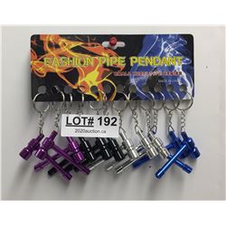 FASHION PIPE PENDANTS X12 - IN BOX