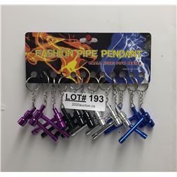 FASHION PIPE PENDANTS X12 - IN BOX