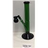 Image 2 : GREEN GLASS BONG WITH DOWNSTEM AND BOWL