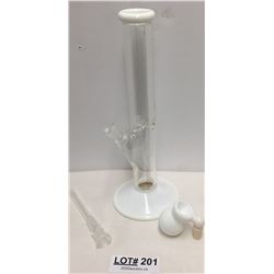 GLASS BONG WITH DOWNSTEM AND BOWL