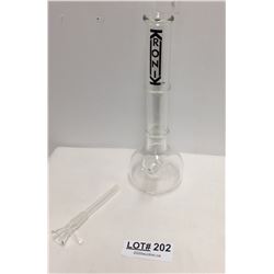 GLASS BONG WITH DOWNSTEM AND BOWL