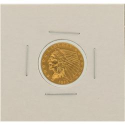 1913 $2.5 Indian Head Quarter Eagle Gold Coin