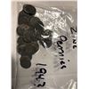 Image 1 : Bag of 38 Total 1943 WWII Steel Pennies Assorted Mints and Grades