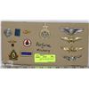 Image 1 : COLLECTION OF AIRFORCE WINGS AND PINS.