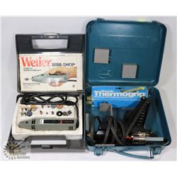 WELLER MINI SHOP KIT WITH BOSTIK 260 GLUE GUN IN