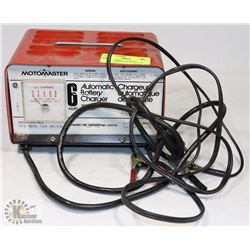 MOTOMASTER AUTOMATIC BATTERY CHARGER WITH AUTO