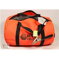 BAG WITH BOOSTER CABLES