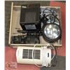 Image 1 : TRAY WITH BRINKMAN Q BEAM MAXMILLION LIGHTS, SUPER