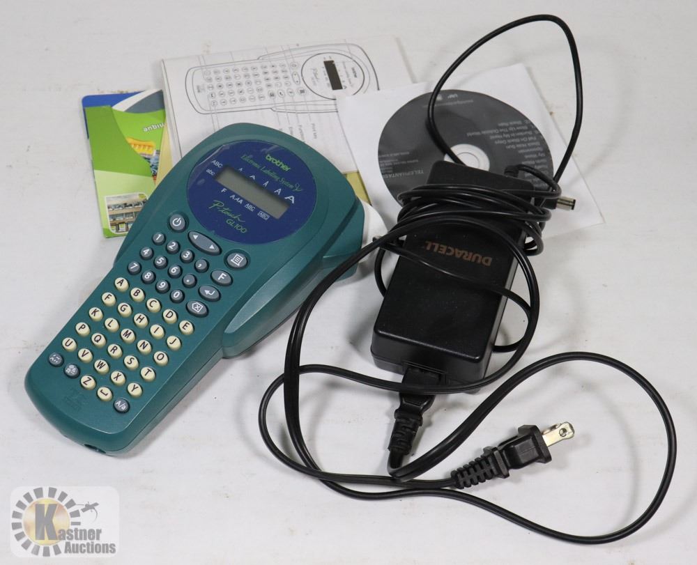 BROTHER P TOUCH GL100 ELECTRONIC LABELING SYSTEM