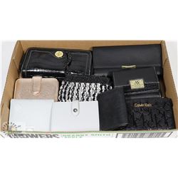 LARGE FLAT OF WOMENS WALLETS & HAND PURSES INCLUDE