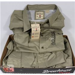 2 NEW 3XL BASS PRO SHOP RED HEAD SHORT SLEEVE