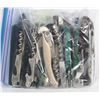 Image 1 : BAG OF ASSORTED CORKSCREWS AND BOTTLE OPENERS.