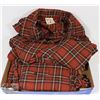 Image 1 : 2 NEW 3XL BASS PRO SHOP RED HEAD PLAID LONG SLEEVE