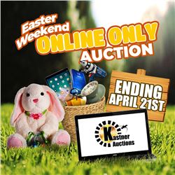 SIGN UP EARLY FOR THE EASTER ONLINE ONLY AUCTION!