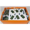 Image 1 : BOX OF NEW PLASTIC TOY SOLDIERS AND TANKS.
