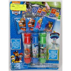 NEW PAW PATROL SIDEWALK CHALK GAME SET