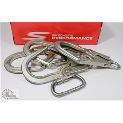 FLAT OF LARGE HEAVY DUTY CLAMPS