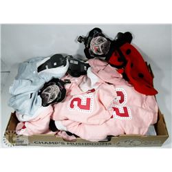 FLAT OF NEW DOG OUTFITS