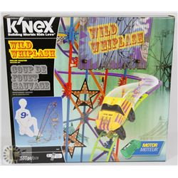 NEW 580PC K'NEX WILD WHIPLASH ROLLER COASTER