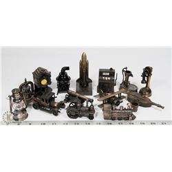 VINTAGE 1970'S ANTIQUE FINISHED