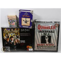 NEW HARRY POTTER ITEMS FRAMED PRINT