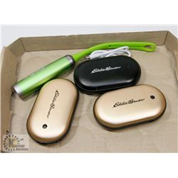 LOT OF 4 EDDIE BAUER POWER BANK BATTERY BACKUP AND